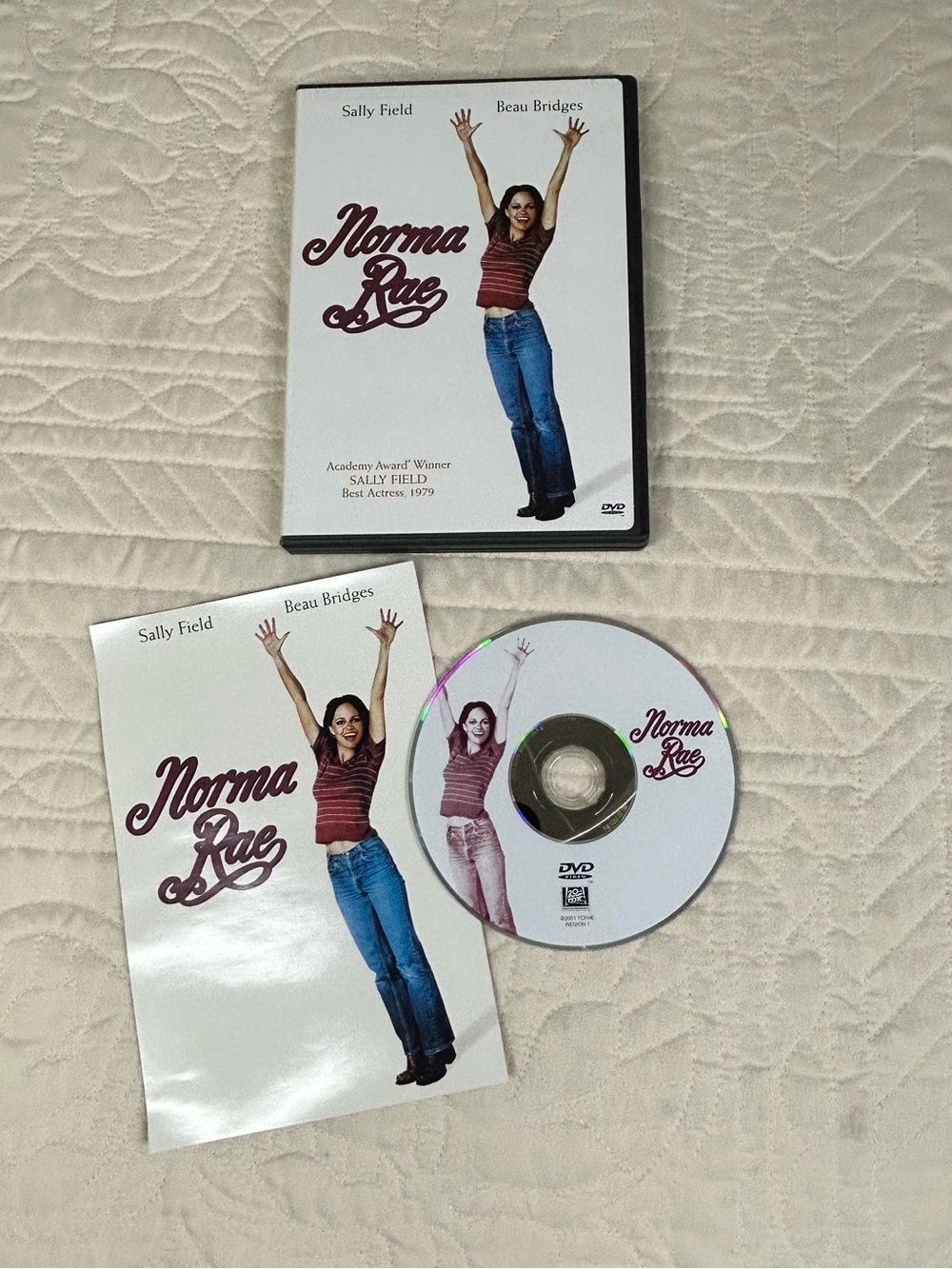 Norma Rae DVD Sally Field Beau Bridges 20th Century Fox Movie Classic